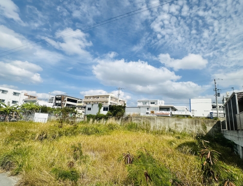 【区画整理50‐1街区】113坪南風原町津嘉山の売買土地